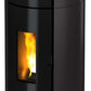 Estufa de pellet FREEPOINT Globe Antracita 10,5 kw gris