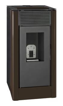 Hidroestufa de pellet TJ Velika 18 kW marrón
