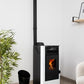 Estufa de pellet WATT 9 kW blanco